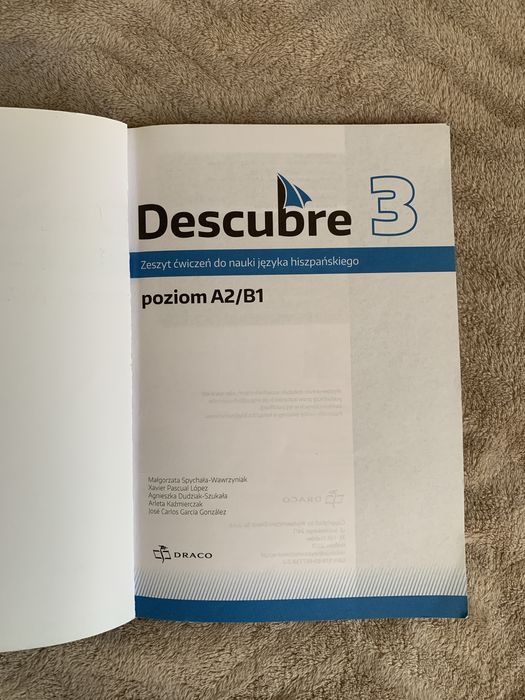 Descubre 3. Español. Zeszyt ćwiczeń A2/B1