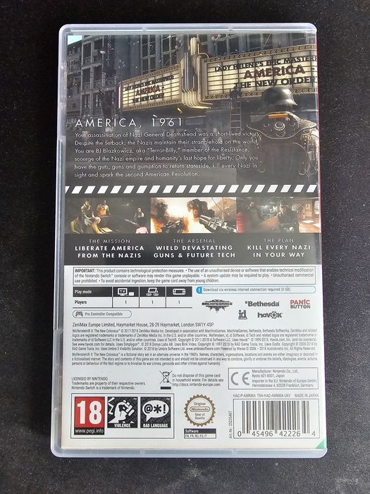 Wolfenstein 2 The New Colossus