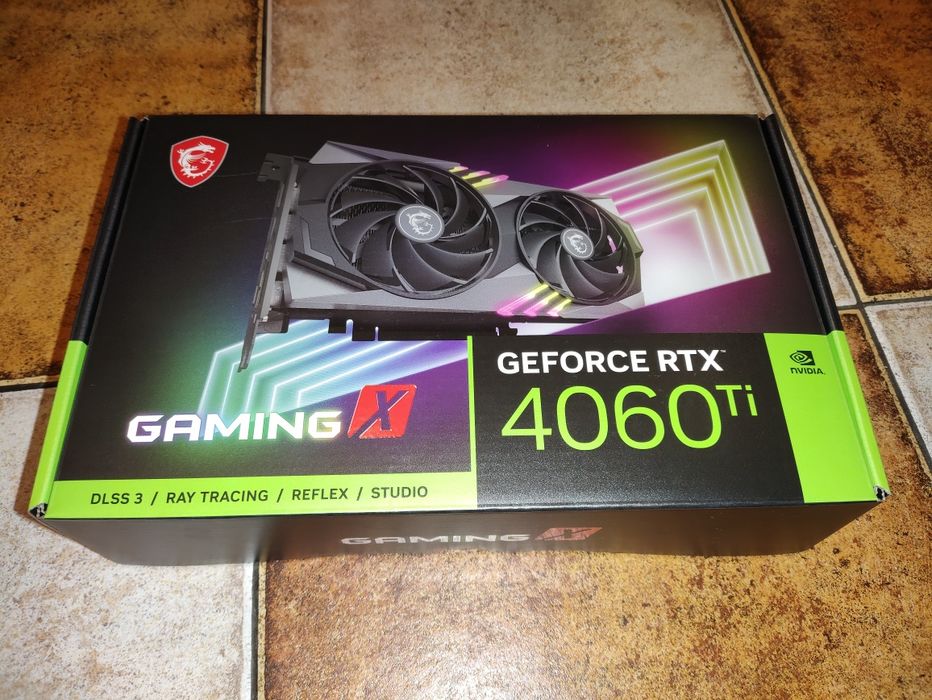 На гарантії! Вживана MSI GeForce RTX 4060 Ti GAMING X 8G