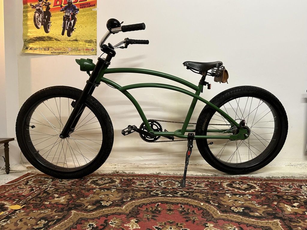 Rower custom cruiser Ruff Cycles