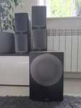 Subwoofer Infinity BEATA SUB/230 + 4 szt. Beta HCS Satellite-
