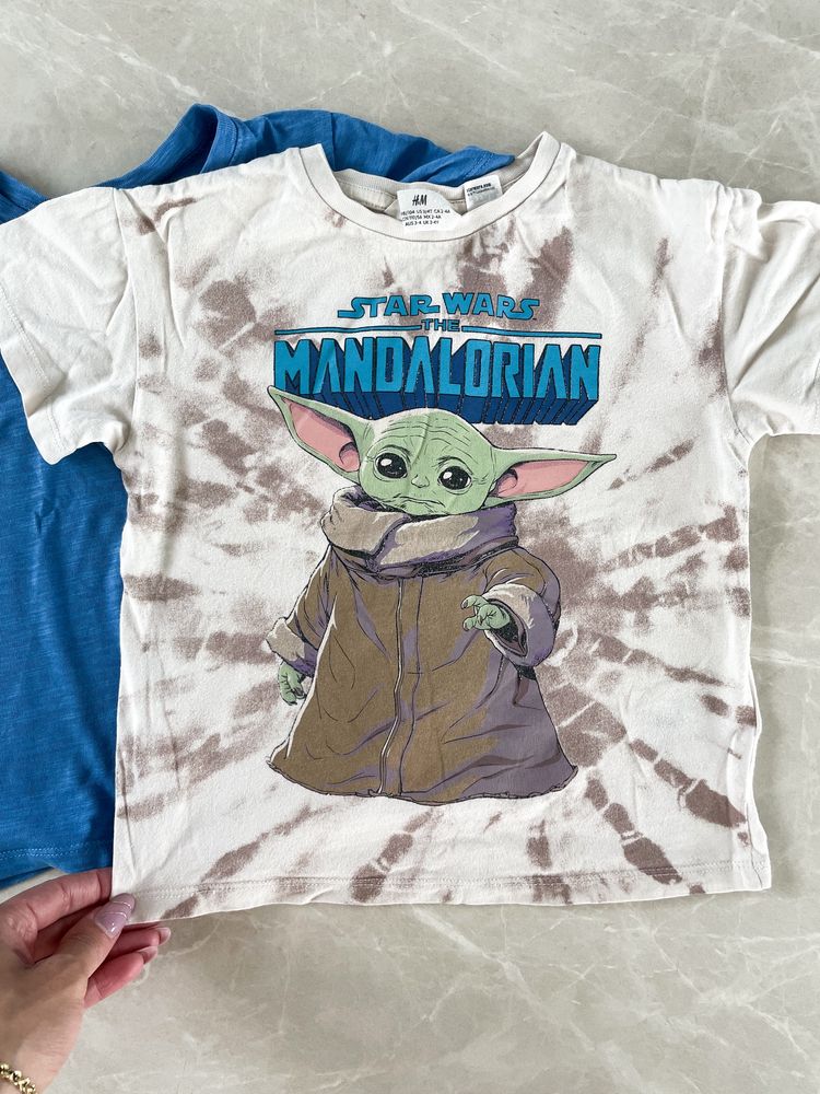 Koszulki z krótkim rękawem star wars 98/104 h&m