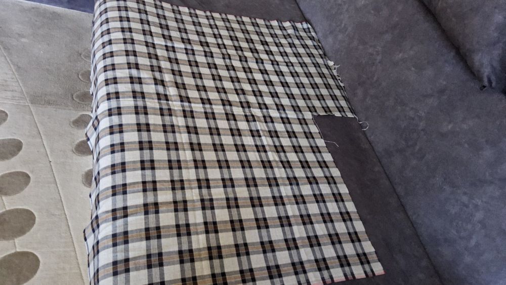 Ткани СССР 100% хлопок ,шотландка, гепюр, байка, тик.