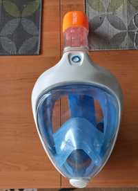 Maska pełnotwarzowa do snorkelingu,(rozmiar męski )