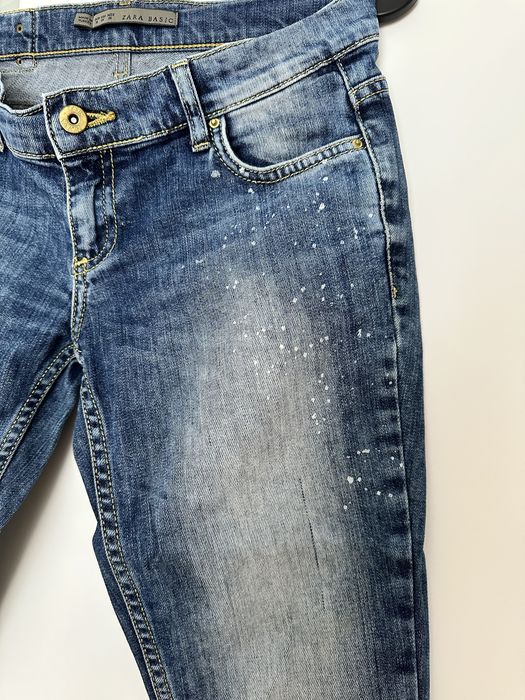 Spodnie jeansowe zara r 36