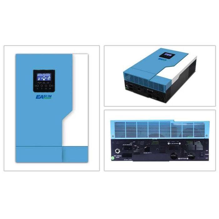 Controlador/Inversor Solar Híbrido * 3.5kW 24V * 110A * Wi-Fi * NOVO *