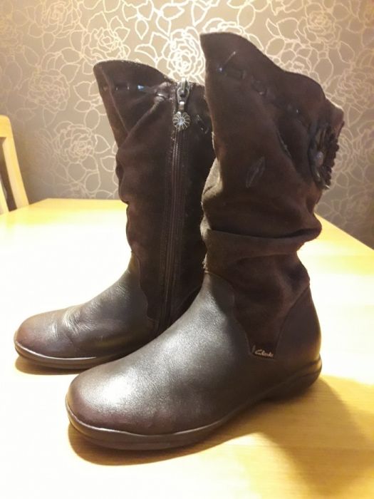 Clarks Daisy kozaczki buty roz. 10,5 / 28 29 / 18,5cm !