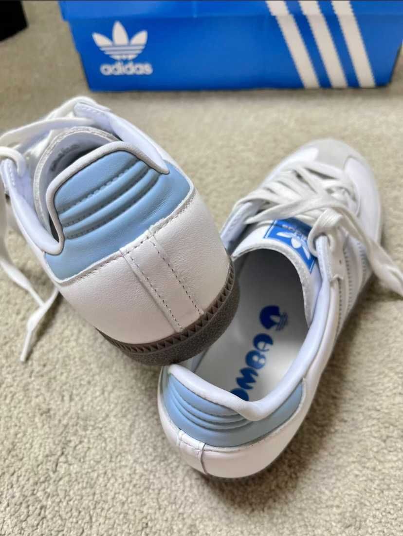 adidas Samba OG White Halo Blue 40