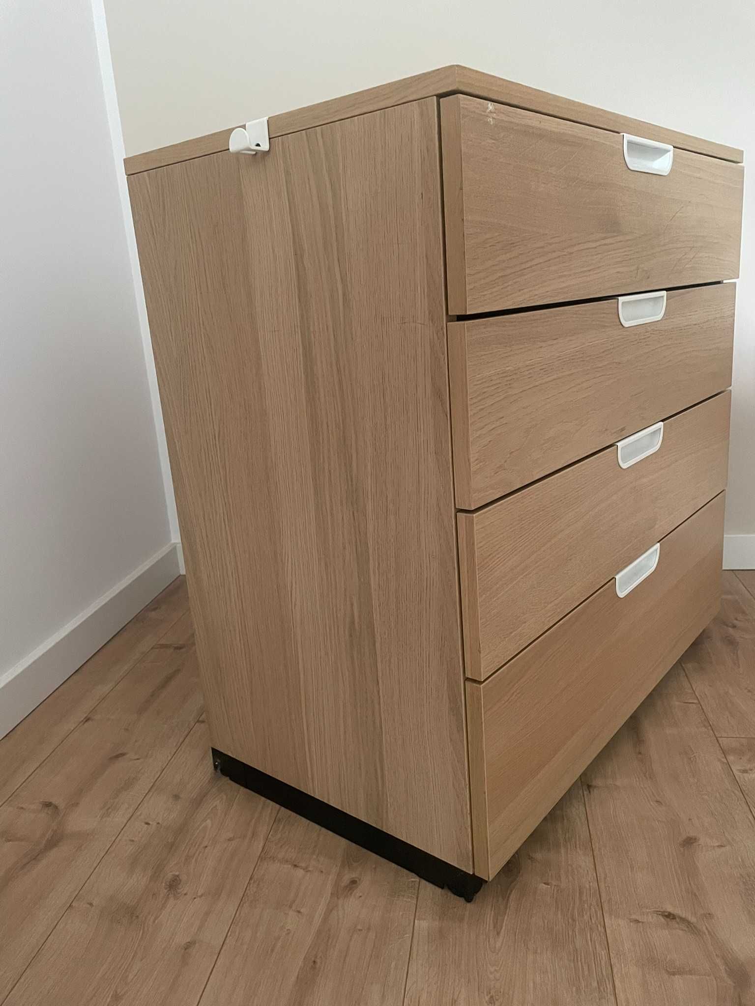 IKEA GALANT Komoda, okleina dębowa, 80x80 cm