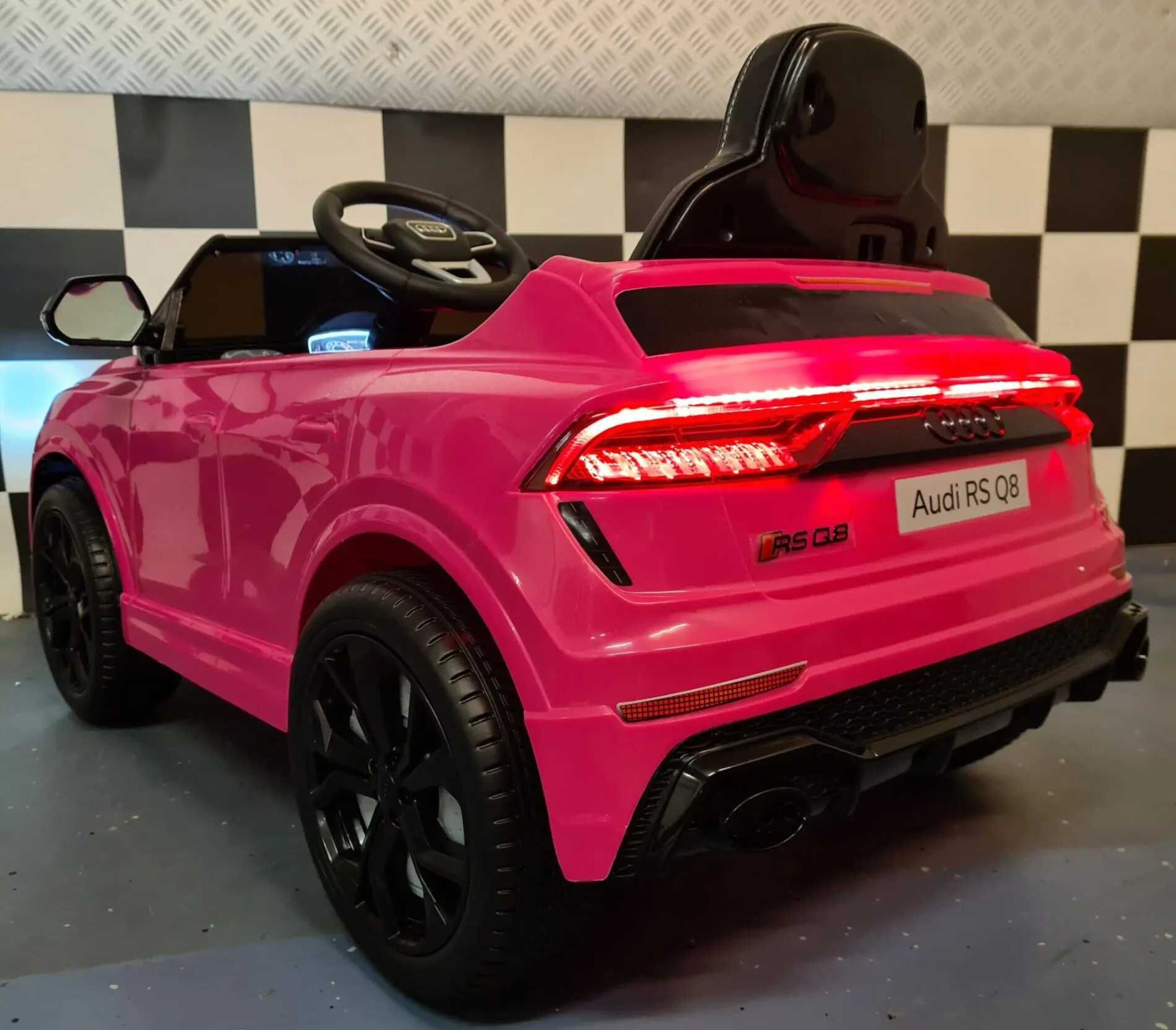 Auto samochód na akumulator AUDI Q8 S-line autko dla dzieci pojazd RC