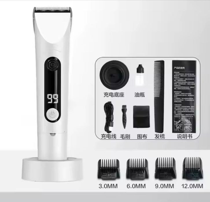 Xiaomi Mijia Машинка для стрижки волосся, бороди, з насадками Аккамуля