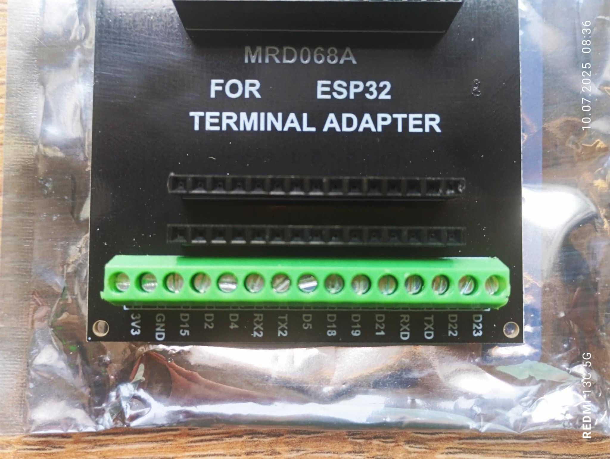 (40 szt) ESP32 Zacisk śrubowy Adapter DIN Mount MRD068A