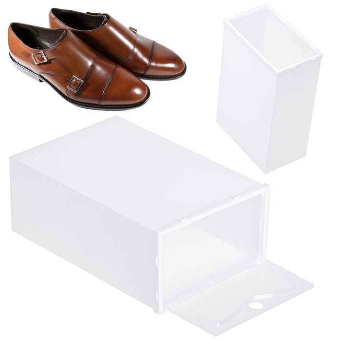 pudełko organizer pojemnik na buty 32x21x12,5cm