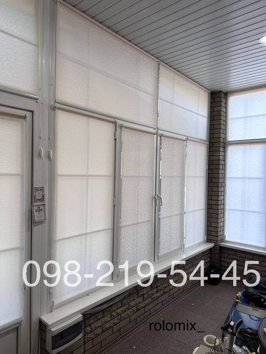 День-ніч | Плісе | Ролети | Вертикальні жалюзі | Римська штора | Замір