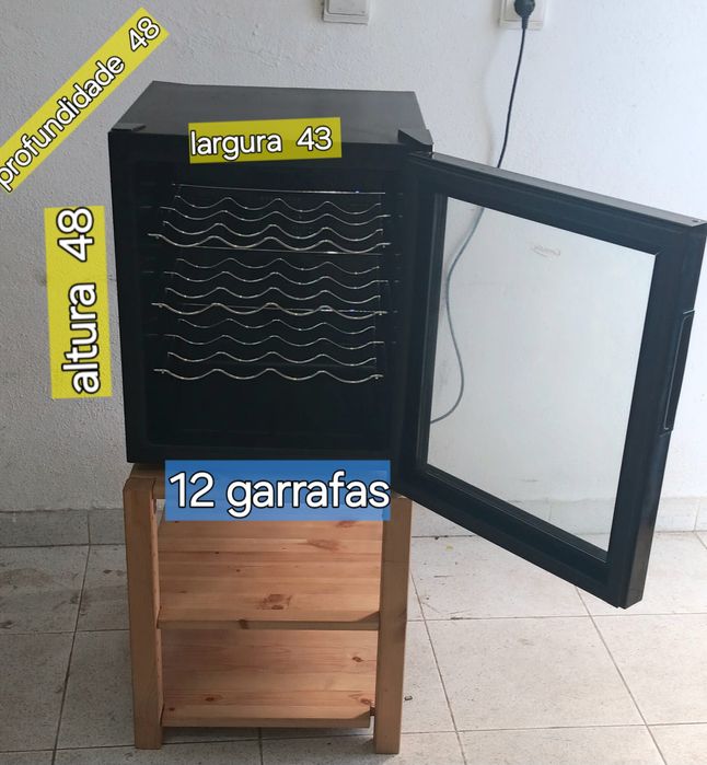 Arca capacidade 12 garrafas