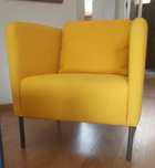 Fotel IKEA żółty