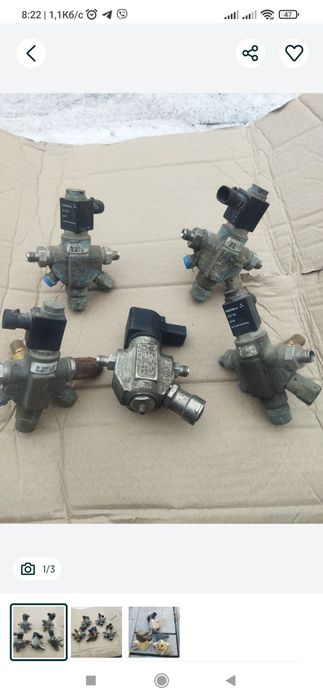 Продам метанові крани з катушками,також можна перекривати в ручному ре