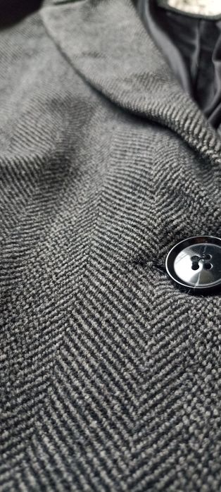 Płaszcz jesienny pull&bear M jodełka