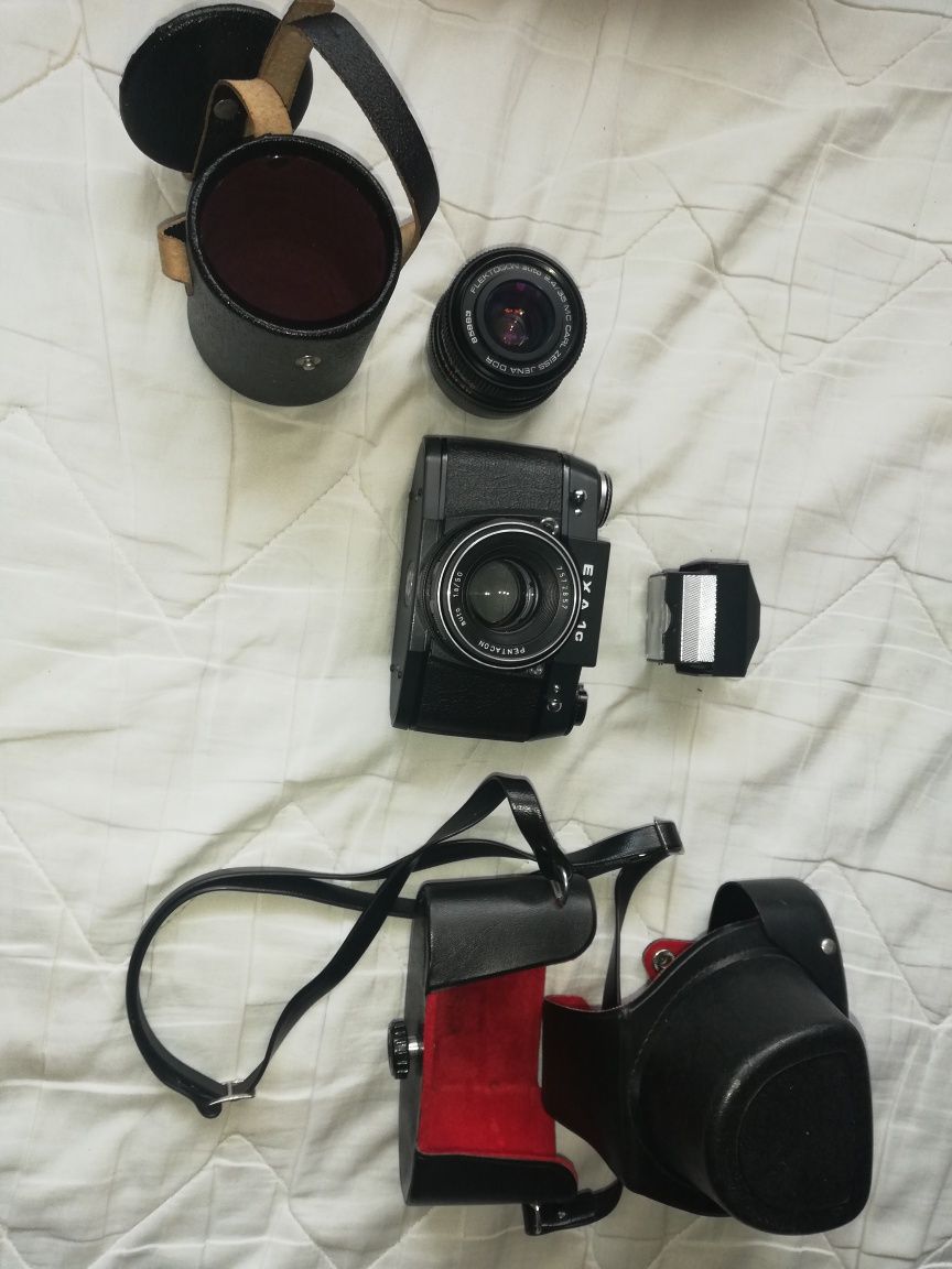 Aparat zenit, exa, kamera PRL, światłomierz NRD zamienię na Nikon 3200