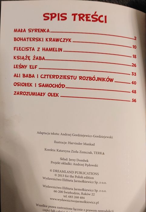 Książeczka jak torebeczka - mała syrenka i inne bajki