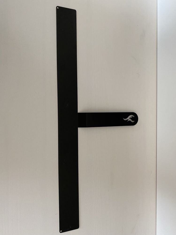 Biokominek wiszący 900x400x12 biały