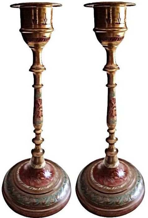 Taça, Kristylla 's Dhokra,Castiçais, e Pote em Bronze