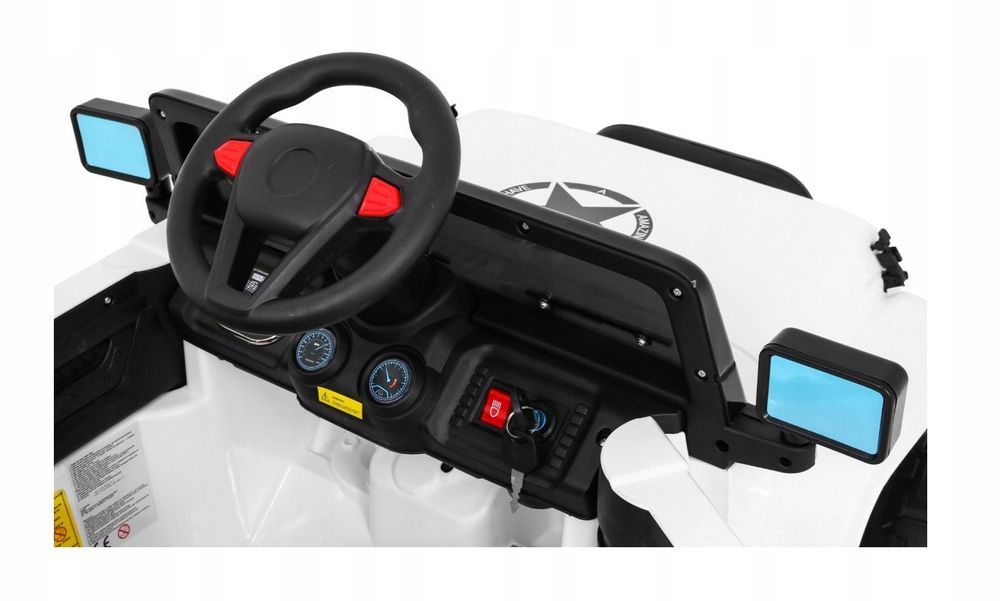 Autko na akumulator dla dzieci terenowe Full Time 4WD EVA - FUNMIX.PL