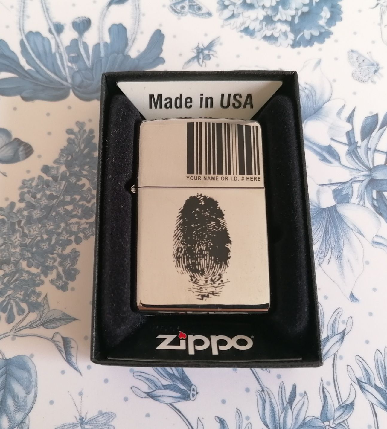 Nowa Zippo Fingerprint z 2011 roku