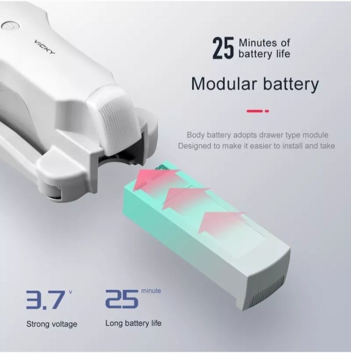 Dron F10 2km zasięg Wifi  2×kamera  Zawis  Akrobacje