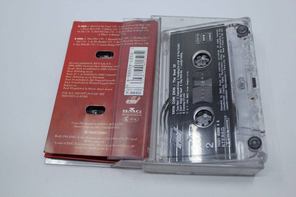 Vaya Con Dios ‎– The Best Of ( 1996 ), kaseta magnetofonowa