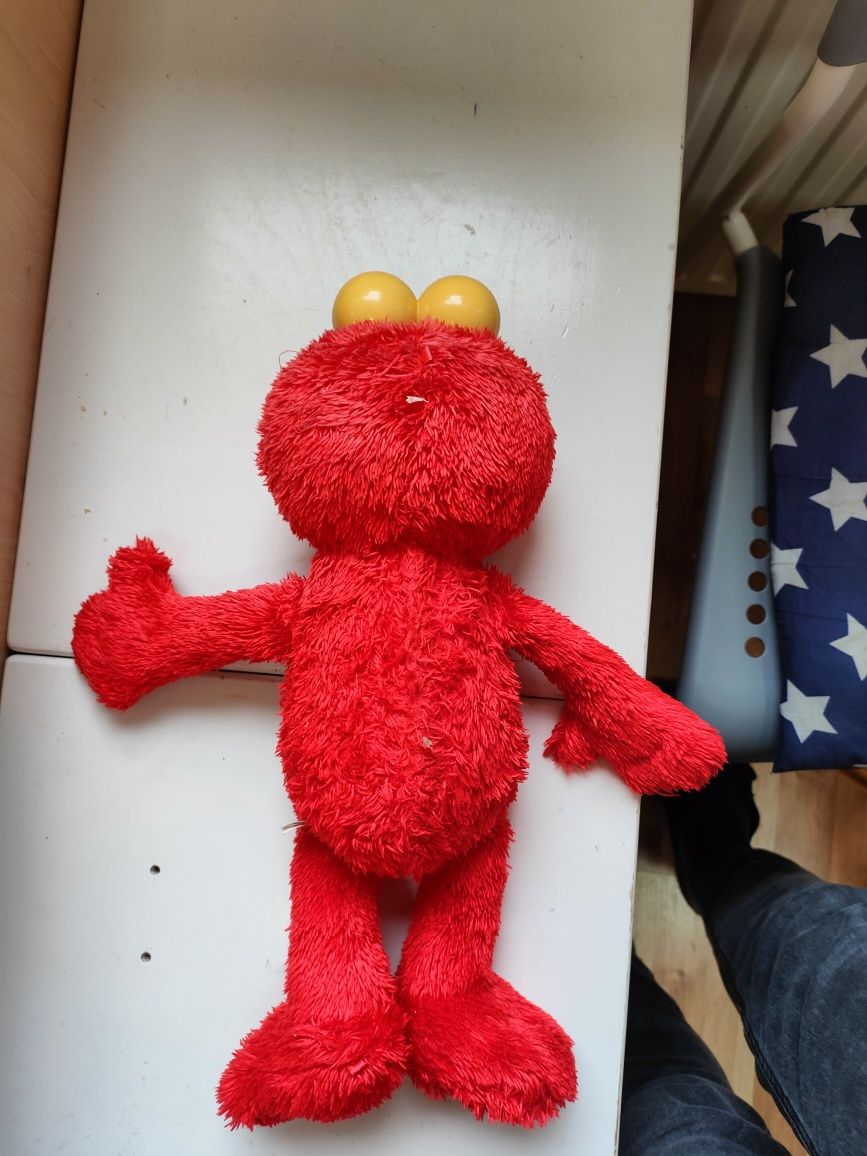 Elmo Hasbro 40 cm śmieje się