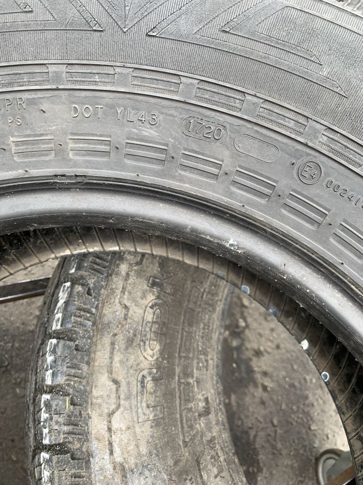 Шини 215/85 R16 Nokian 7,5мм 2020 рік 215 85 16