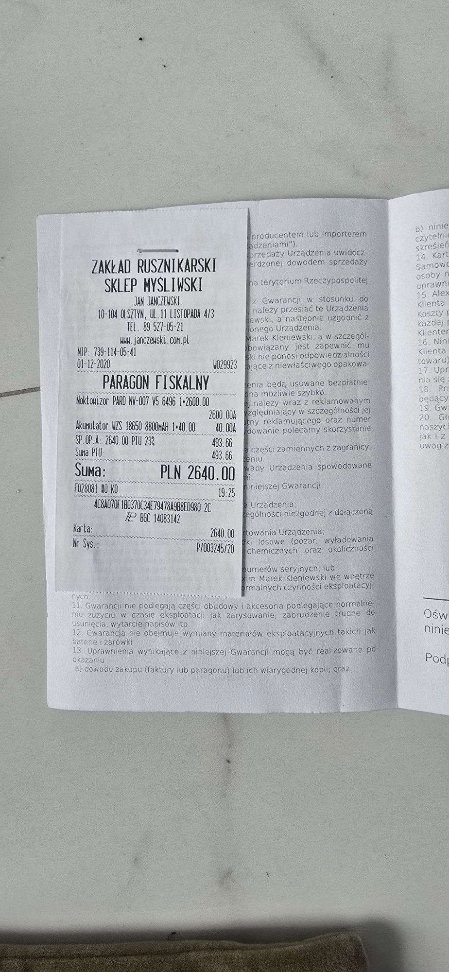 Nasadka noktowizyjna Pard