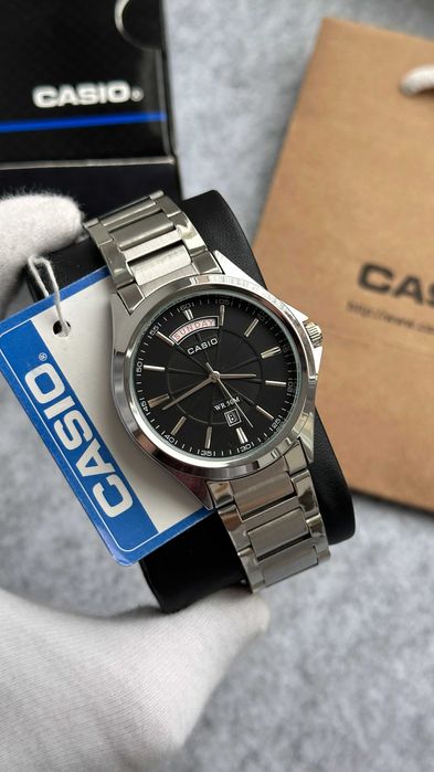 Годинник Casio MTP-1381 Black | Наручные часы касыо | мужские A159