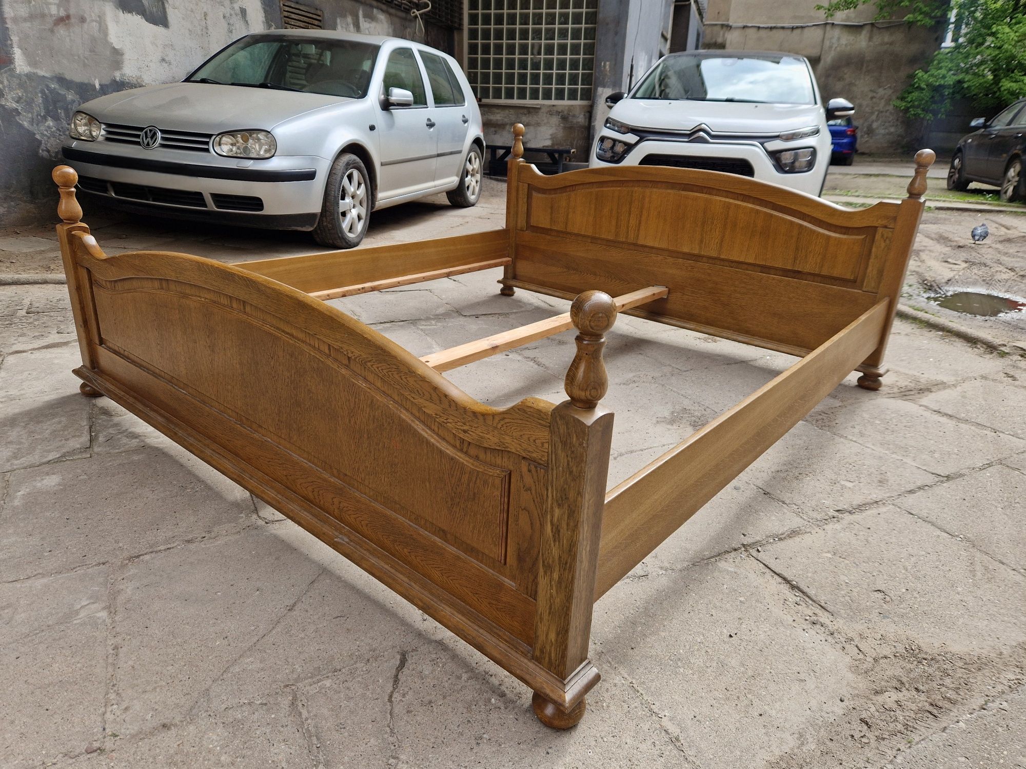Łóżko dębowe 180x200/Lite drewno