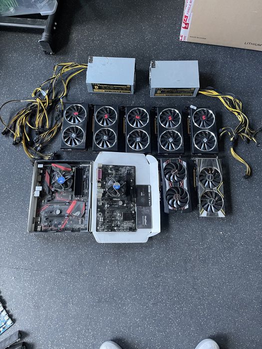 Rx 5700 xt Майнинг ферма sapphire