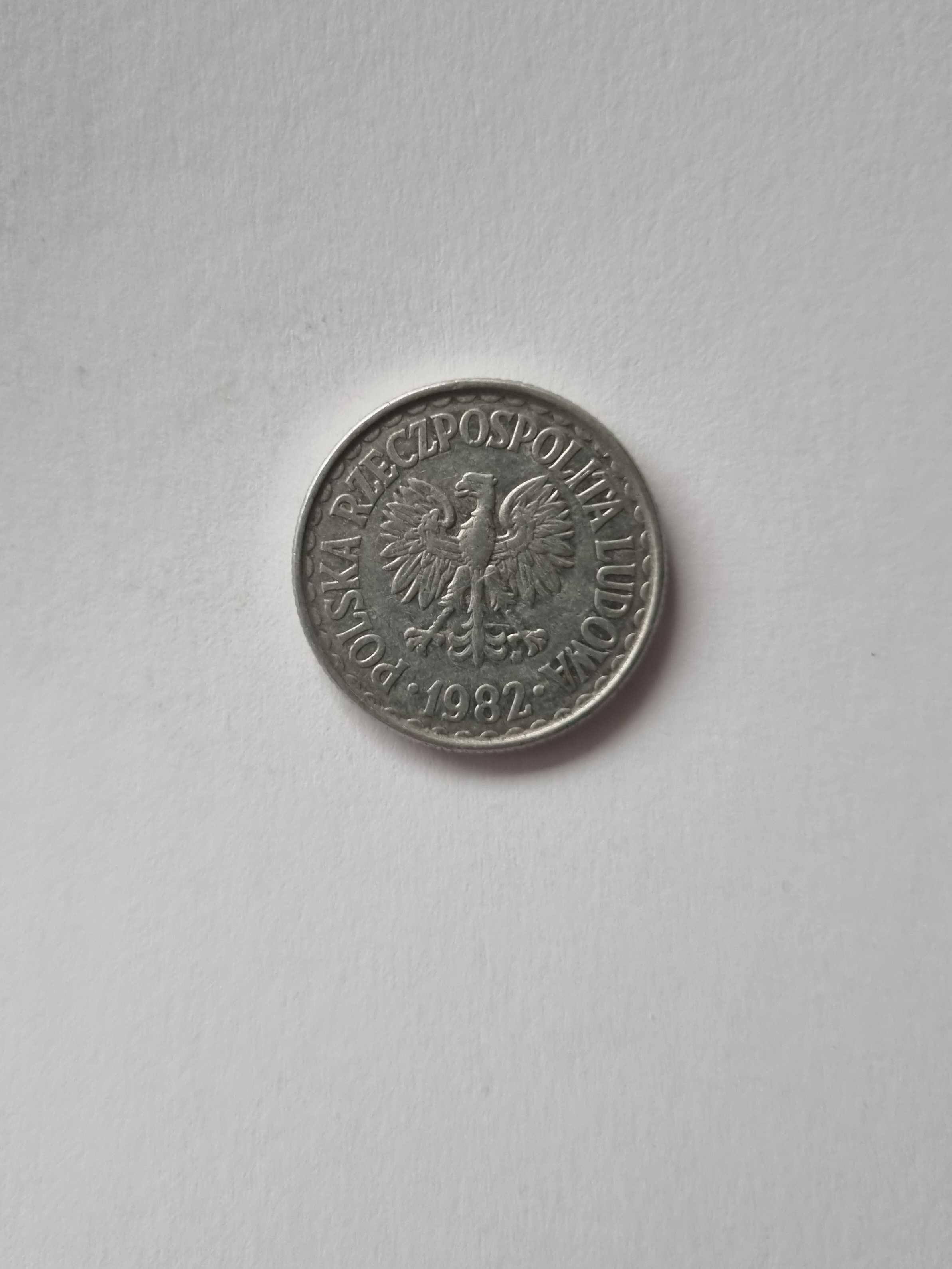 Moneta 1 złotych 1982