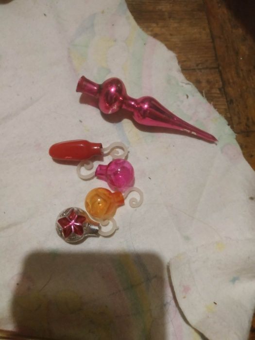 елочные игрушки СССР