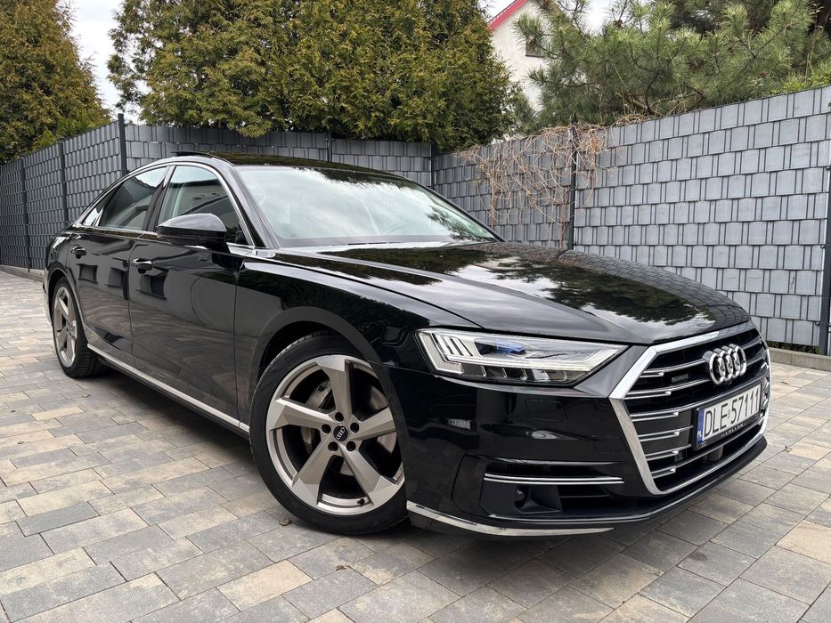 Audi A8 Laser - Skrętna oś - Webasto - Masaże - Dociągi