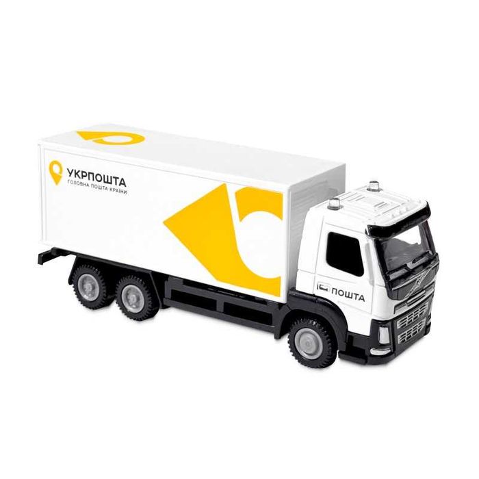 Ексклюзивний набір з 3 моделей іграшкових автомобілів «Укрпошта»