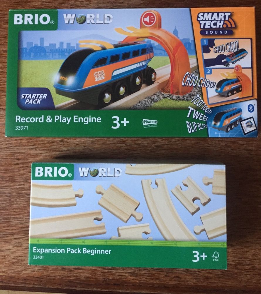 Потяг Brio та додаткові рейки
