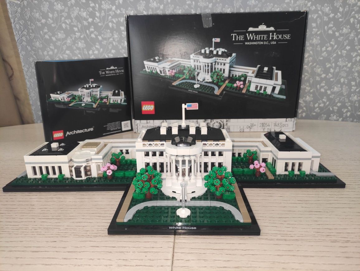 1483 деталі! Lego The White House 21054, Лего Білий Дім