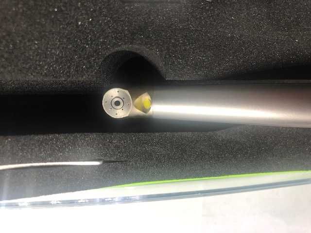 Turbina para dentista, Led E- gerador 4 furos cabeça silenciosa