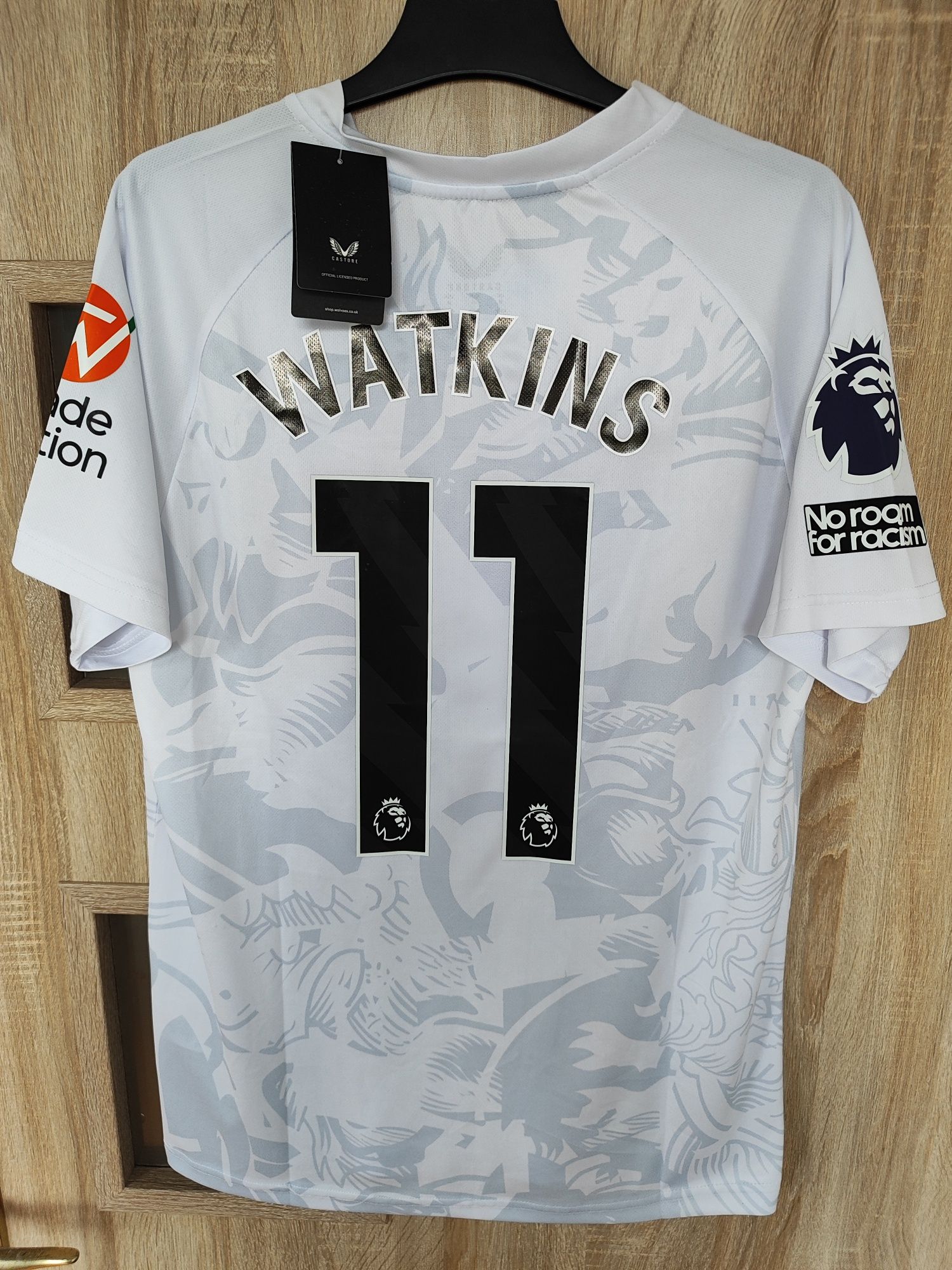 Koszulka piłkarska męska Castore Aston Villa 2023/24 r. M #11 Watkins