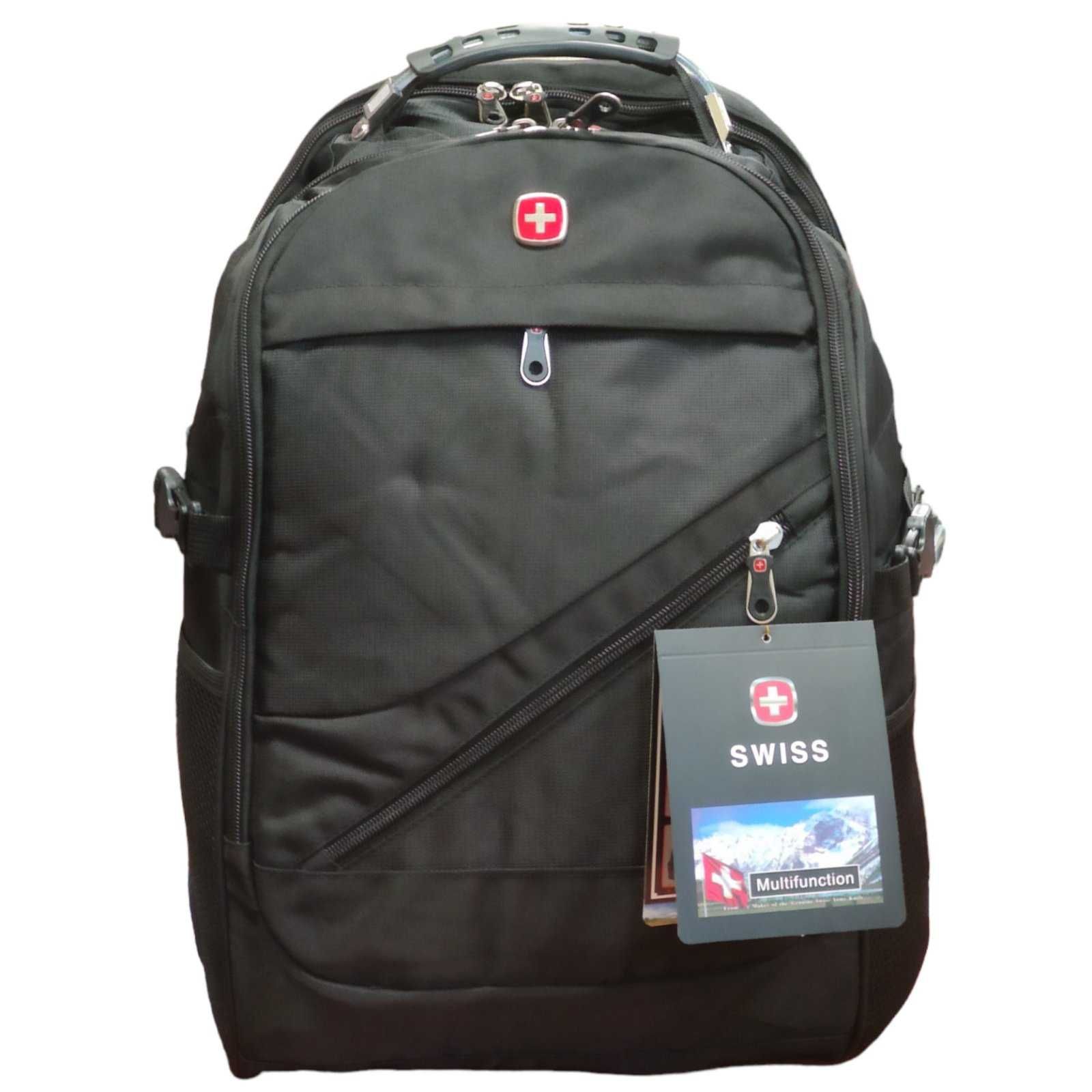 Рюкзак городской Swiss Bag 8810 с дождевиком 50*33*25см 32 литра с USB