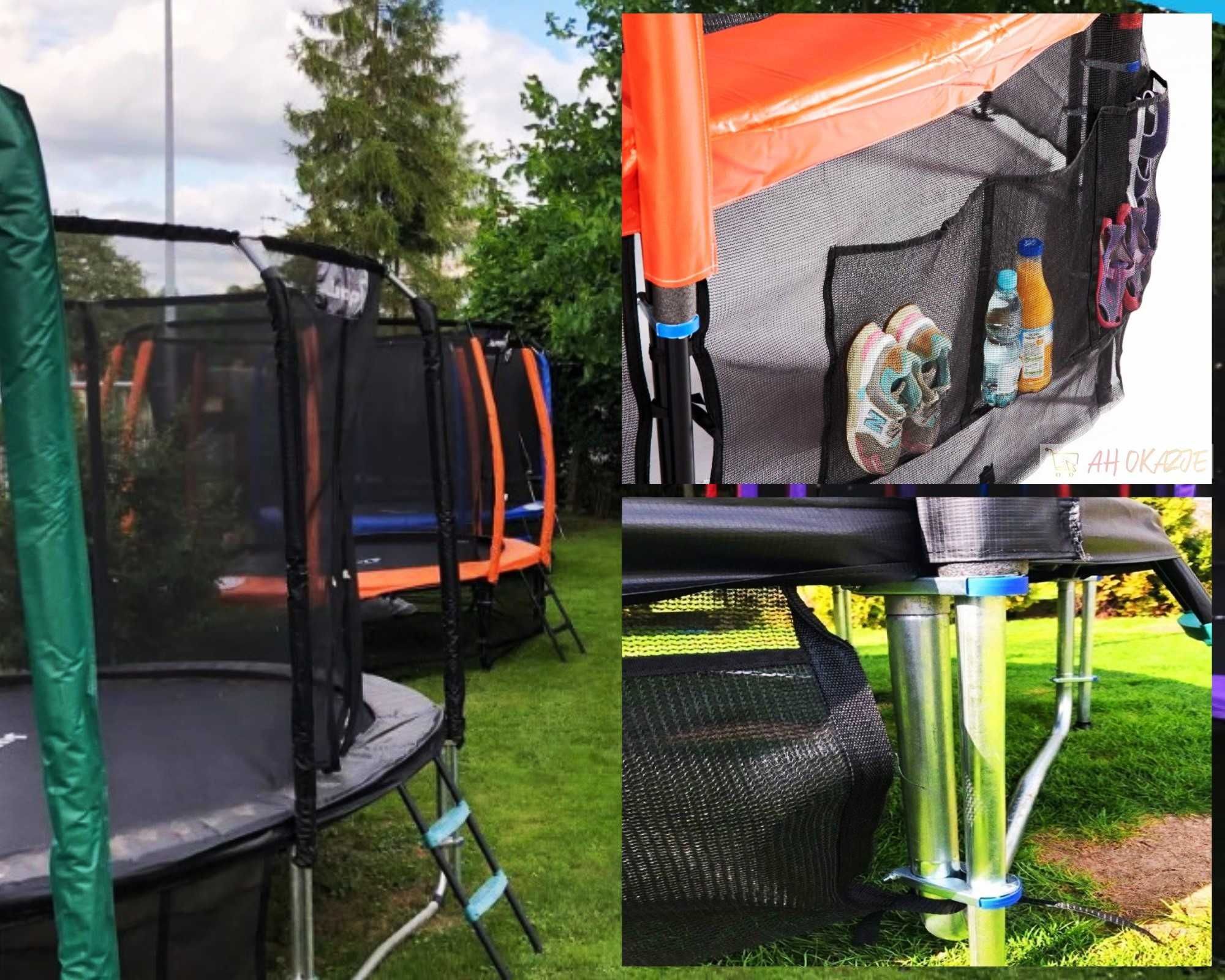 TRAMPOLINA ogrodowa JUMPI 487cm/16FT Maxy Comfort PLUS z SIATKĄ!