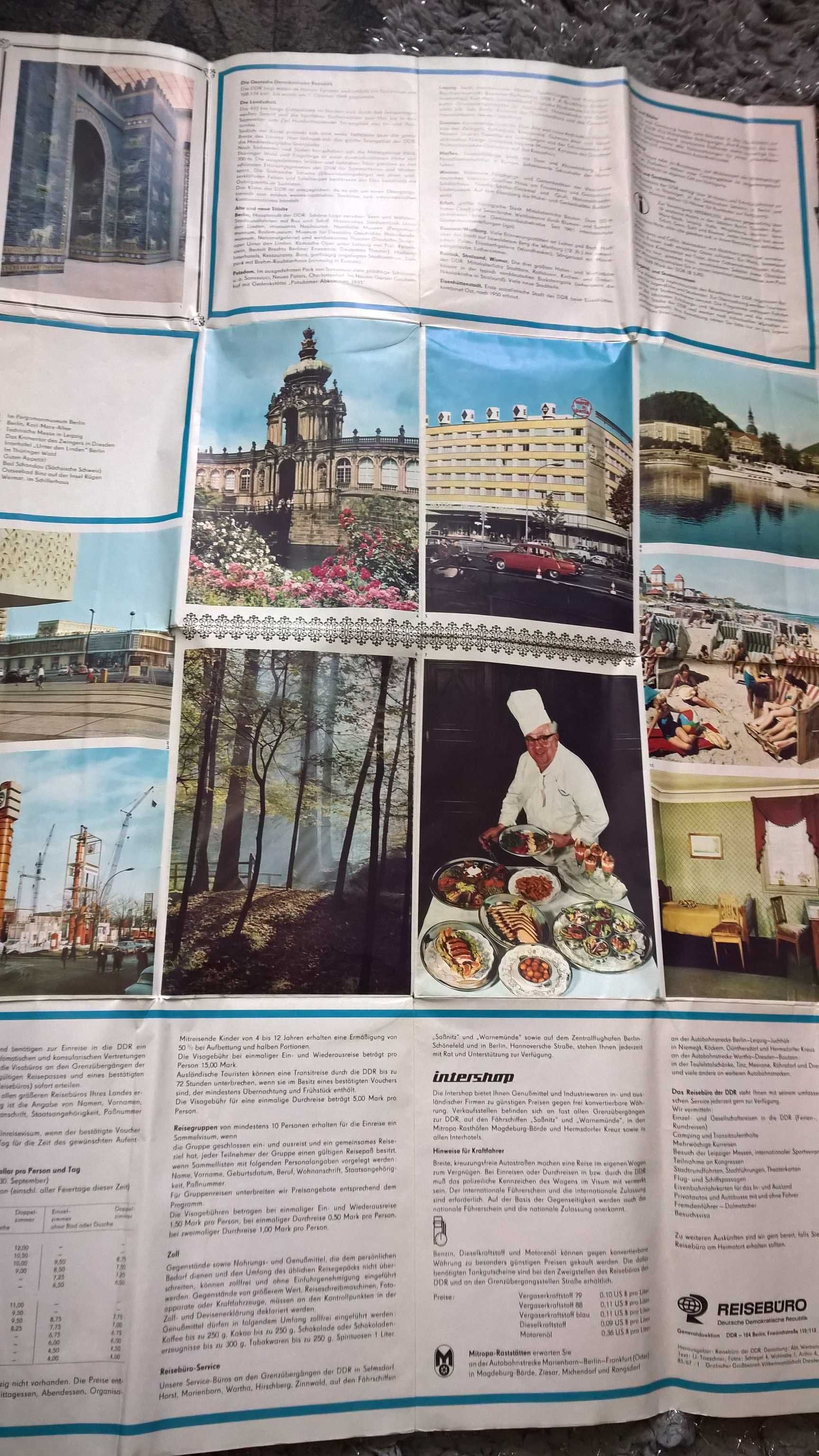Stare mapy, plan Warszawy, DDR,Węgry, Czechosłowacja.