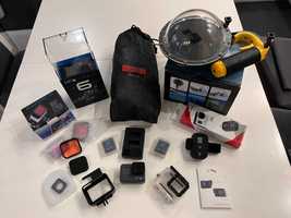GoPro 6 Black HERO | kamera sportowa | 3 baterie | DOOM Port | ZESTAW