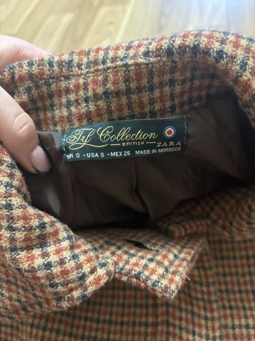 Пальто, урокорочений тренч Зара