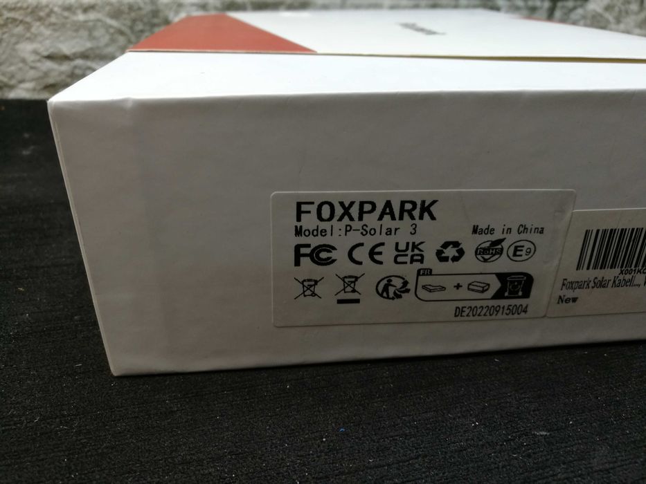 Сонячна бездротова камера заднього виду Foxpark Solar 3  з монітором